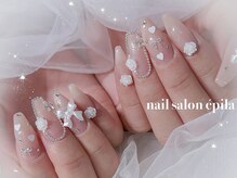 エピラ(epila)/リボン × バラ