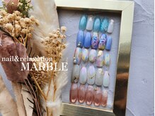 ネイルアンドリラクゼーション マーブル(MARBLE)/トレンドデザインネイル