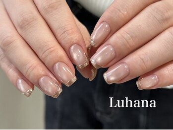ルハナネイル(Luhana nail by Linoa nail)の写真/シンプルな中にも個性が光る、ハイセンスなデザインをご提案。パラジェル専門店の【極上の仕上がり】に感動