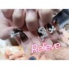 NAIL SALON RELIEVE【ネイルサロン リリーブ】ロゴ