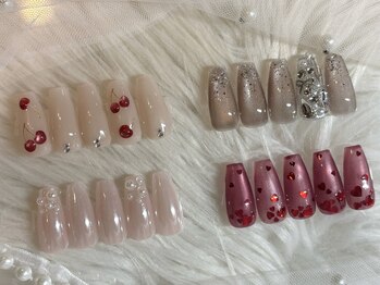 レア(le`a)/春ネイル♪