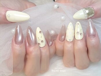 リッシュ ドゥ(RICHE deux)/バターイエロー×さくらんぼ