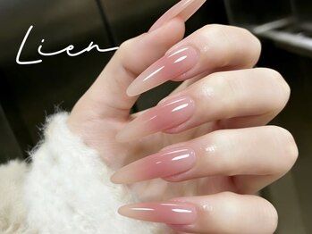 Lien nailsalon【長さだし専門店】パラジェル・フィルイン導入/チークネイル｜パーツ2個付き