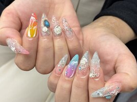 夏ネイル@my_nails_sayaka