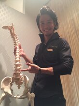 グランジュテ(Grand jete’)/【２】骨の模型で仕組みをご説明