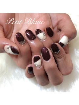 プチブラン(Petit Blanc)/ジェルネイル