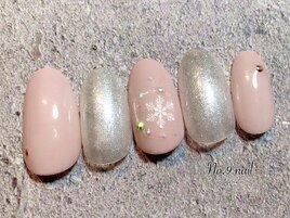 雪の結晶ネイル＊