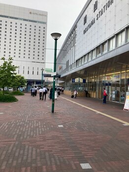 ビューステージ アイブロウサロン 岡山/こちらの道も直進してください