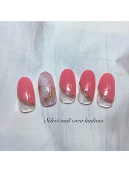セレクトネイル ココ 秦野店(SELECT NAIL COCO)/オーロラフラワー