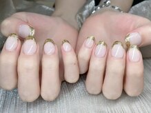 アイゴネイル 錦糸町(Aigoネイル)/今っぽフレンチネイル♪錦糸町