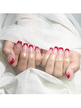 アン ジョーヌドラゴ/【自爪ネイル】フレンチネイル