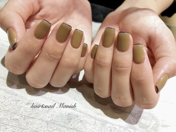 マニッシュ(Manish)/スキニーフレンチ/スクエアオフ