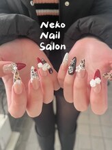 ネコ(Neko)/個性派ネイル　フレンチネイル