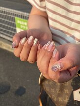 ホワイト(WHITE)/定額ネイル