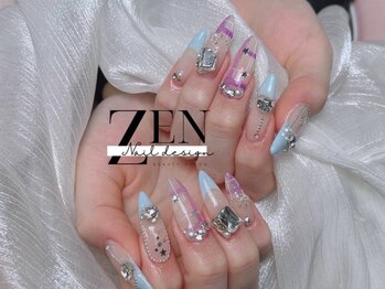 ゼン ネイル デザイン 池袋(ZEN NAIL DESIGN)/* 長 さだしやり放題×つけ放題