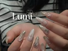 ルミネイル 大宮東口店(Lumi Nail)/シルバー個性派デザイン