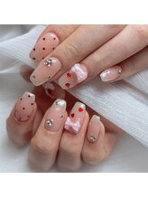 chai.仙台広瀬通店【韓国ネイル/長さだし/持ち込み/定額/スカルプ/韓国パーツ】/持ち込みデザイン