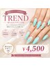 TREND(デザイン・アート4本まで)￥4,500♪持ち込みデザイン◎