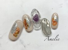 アメリ(Amelie)/天然石/ミラー/うねうね