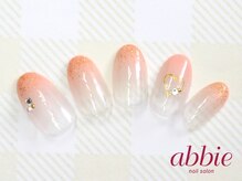 ネイルサロンアビー 北千住店(abbie)/大人ハート　￥8327