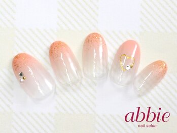 ネイルサロンアビー 北千住店(abbie)/大人ハート ¥8327