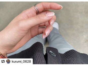 【細フレンチ】お客様ネイル