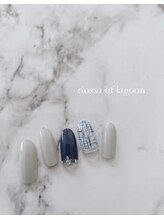 リオッサ オブ ラグーン(RIOSSA of Lagoon)/ベイズリー×ワンカラー