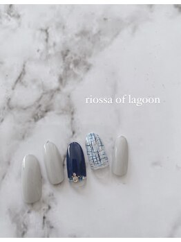 リオッサ オブ ラグーン(RIOSSA of Lagoon)/ベイズリー×ワンカラー