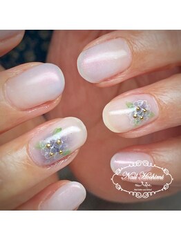 ジュジュ(Juju)/紫陽花ネイル