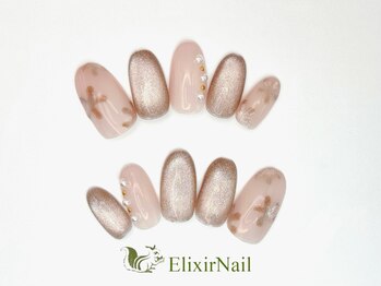 エリクサーネイル 新橋(Elixir Nail)/定額a シンプル/クーポン使用