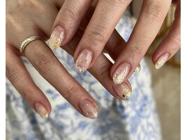 キラキラ夏ネイル