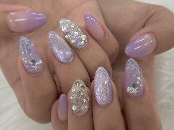 ディーネイル 池袋(D-nail)/【山崎】夏デザコン18番