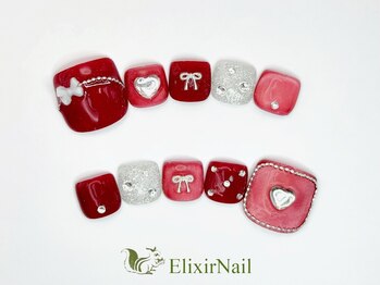 エリクサーネイル 池袋(Elixir Nail)/フット やり放題/クーポン使用