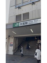 【ハーブピーリング/毛穴洗浄/小顔リフト】total beauty salon mayahime 大宮店/大宮東口からサロンへの行き方