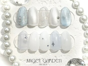 エンジェルガーデン 青山店(Angelgarden)/キラキラブルーデザイン
