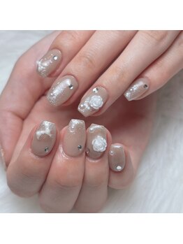 chai.仙台広瀬通店【韓国ネイル/長さだし/持ち込み/定額/スカルプ/韓国パーツ】/定額デザインネイル