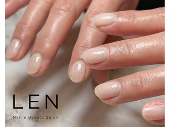 ワンカラー×上品グリッター