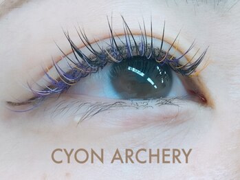 ショーン アーチャリー(CYON ARCHERY)/カラーエクステ全体mix