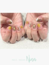 フィリス ネイル 横浜ランドマークプラザ店(PHYLIS)/水彩ネイル