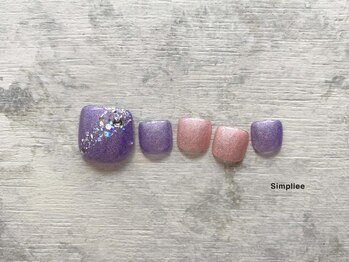シンプリー ネイルアンドアイラッシュ 祖師谷大蔵店(Simpliee Nail&Eyelash)/フットネイル