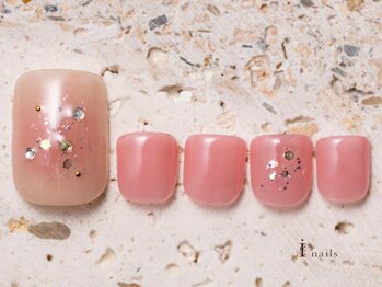 アイネイルズ 吉祥寺店(I nails)/チーク風フット
