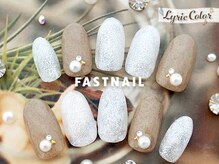 ファストネイル 池袋東口駅前店(FASTNAIL)/冬ネイル/パール【10395】