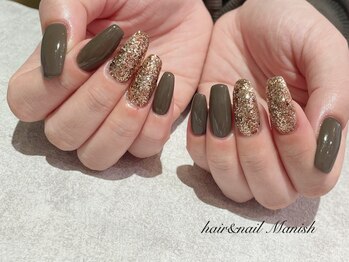 マニッシュ(Manish)/長さだし/ワンカラー1色追加¥660