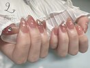 大人気！チークネイル♪