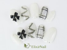 エリクサーネイル 新橋(Elixir Nail)/定額b カジュアル/クーポン使用