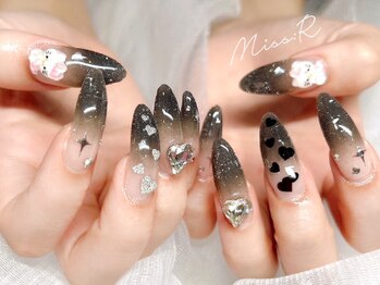 ミスアール ナカツ(Miss:R Nakatsu)の写真/指を長く綺麗に見せたい方に大人気☆【チップ長さ出し1本300円】パラジェル使用♪長さ出しで美しい指先へ！