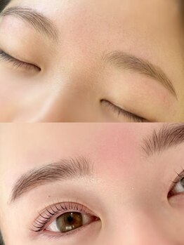 エパノン(EPANOUN)の写真/眉毛迷子の方必見☆朝のお手入れ・今後のメイクがずっと楽に!美眉WAXスタイリング(初回)¥5000［浜松富塚］