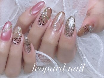 リアンネイル(lian nail)/トレンド!マグネットレオパード