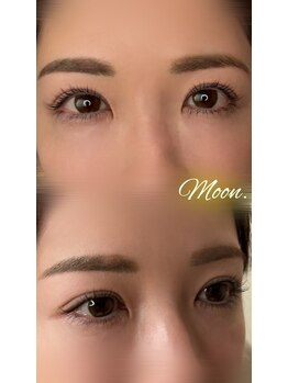 ムーン(Moon.)/まつパ&アイブロウスタイリング