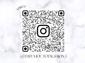 スリー(THREE)/Instagramアカウント☆